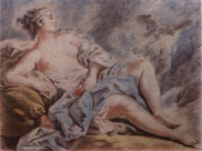 Л. М. Бонне
Венера с голубями
Ок. 1770
Карандашная манера
По рисунку Ф. Буше