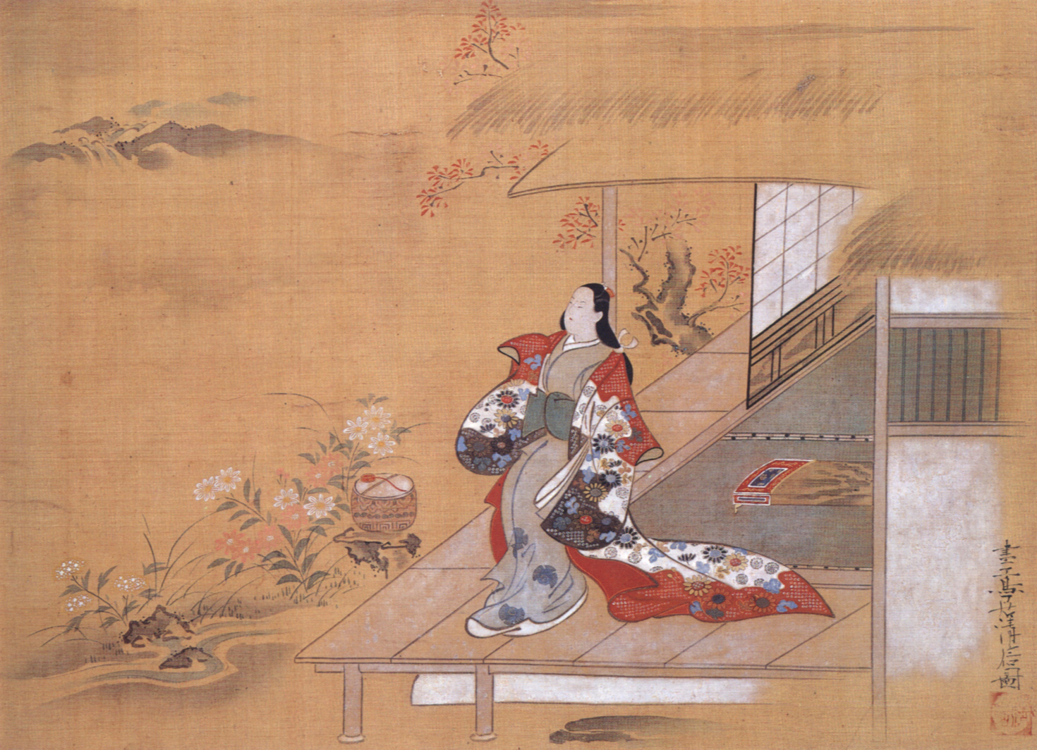Heian легенды re written. Эпоха Хэйан в Японии. Период Хэйан в Японии. Японская живопись периода Хэйан. Живопись эпохи Хэйан.